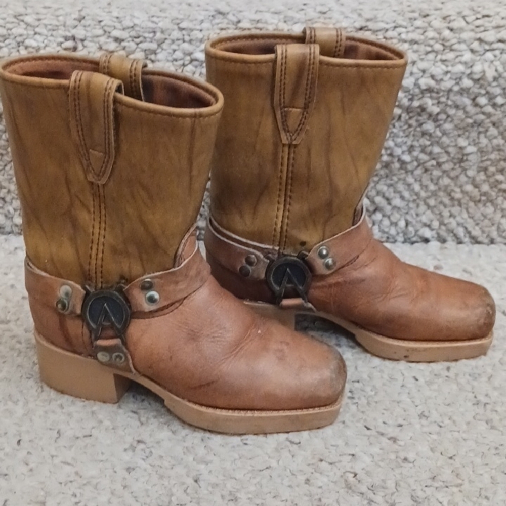 Square Toed Children's Boots